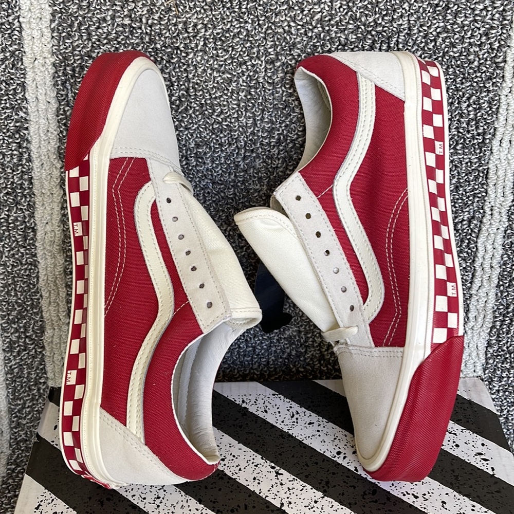 Vans Og Old Skool Lx Bumper Cars Marshmallow MENS - Picture 12 of 16